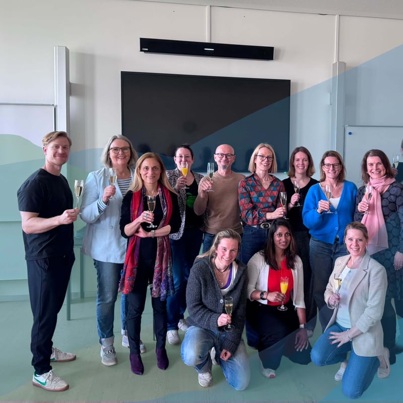 Ausbildungsgruppe der Mediationsausbildung in Berlin