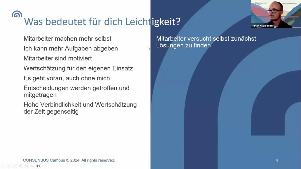Vorschaubild – Mehr Leichtigkeit in deinem Führungsalltag - Mediative Haltung & Mitarbeiterführung